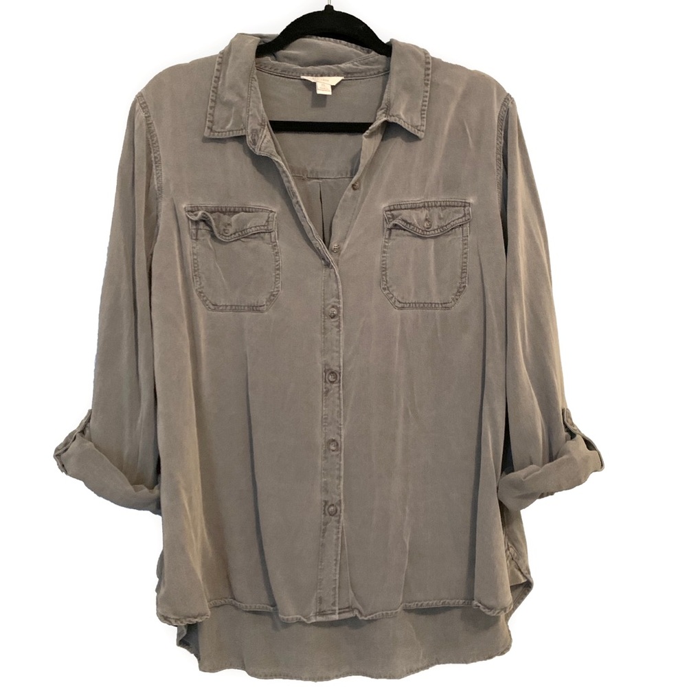 Utility button down